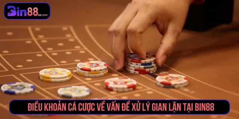 Điều Khoản Cá Cược Bin88 Điều khoản cá cược về vấn đề xử lý gian lận tại Bin88