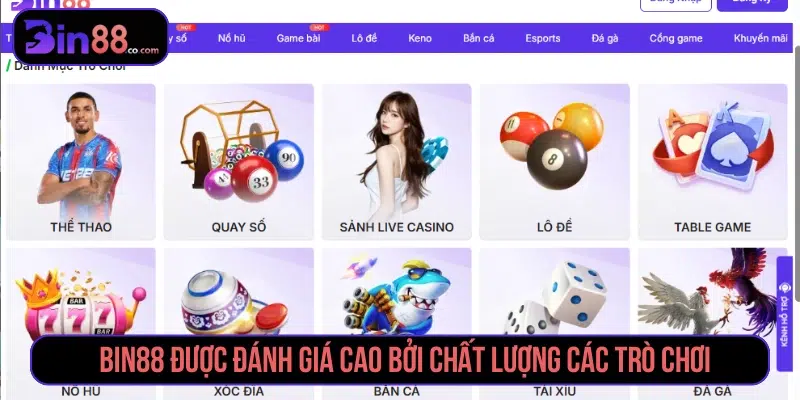 So Sánh Bin88 và Bomwin Về Uy Tín, Chất Lượng, Đẳng Cấp Việc so sánh Bin88 và Bomwin cho thấy Bin88 được người chơi yêu thích bởi chất lượng trò chơi, dịch vụ cá cược