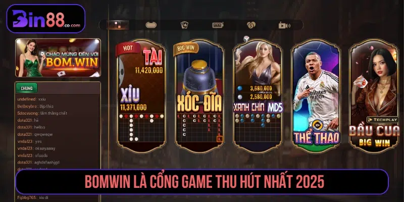 So Sánh Bin88 và Bomwin Về Uy Tín, Chất Lượng, Đẳng Cấp Bomwin là sân chơi thu hút nhiều bet thủ châu Á